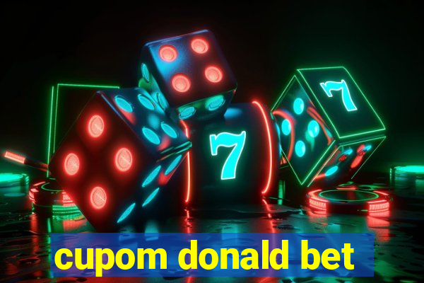 cupom donald bet